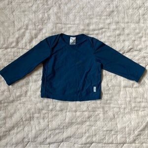 greensprouts Navy Long Sleeve Rashguard